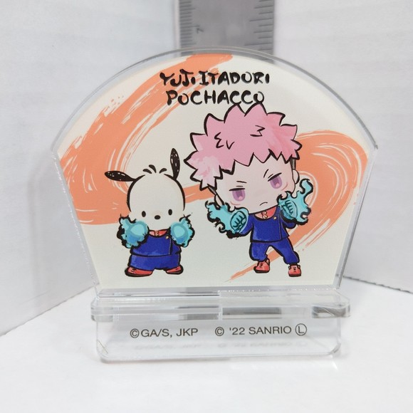 Jujutsu Kaisen x Sanrio Itadori Yuji and Pochacco Acrylic Stand - Picture 1 of 5